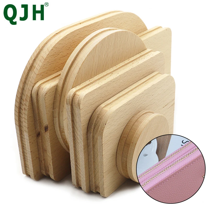 

1 шт., деревянный инструмент для установки молнии «сделай сам», шаблон деревянной доски, монтажная пластина для швейной молнии, инструмент ручной работы для шитья