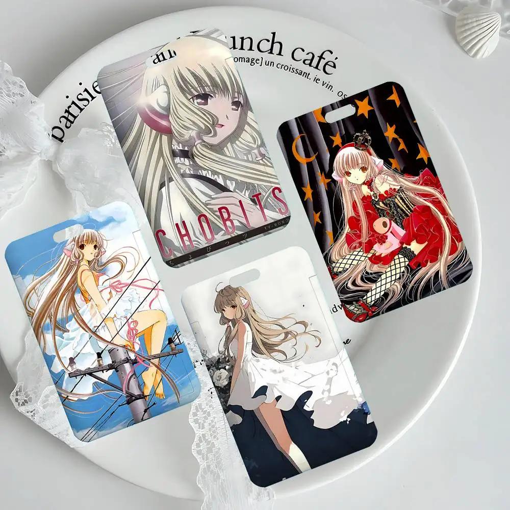 

Бесконтактный кардхолдер Anime C-chobits NFC для студенческих, проездных, удостоверений личности и разрешений на работу