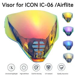 Motorcycle Helmet Visor Shield Fliteshield Mirrored Airflite Faceshield Replacement Face Shield For ICON Airflite Helmets
