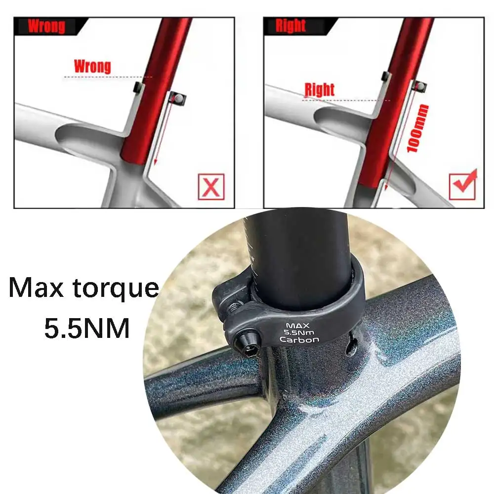ELITA ONE MTB Carbonfaser-Sattelstütze 27,2/30,9/31,6mm Mountainbike/Rennrad Sattelstütze UD Matt 300-450mm – Detail 9