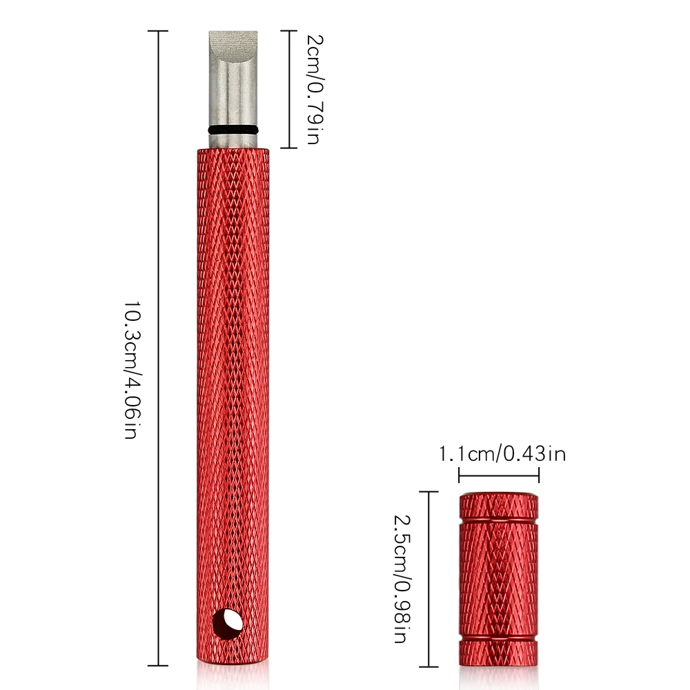 Strumento per affilare la scanalatura della mazza da Golf 5 colori affilacoltelli per scanalature da Golf Wedge Club U V tipo strumento per la