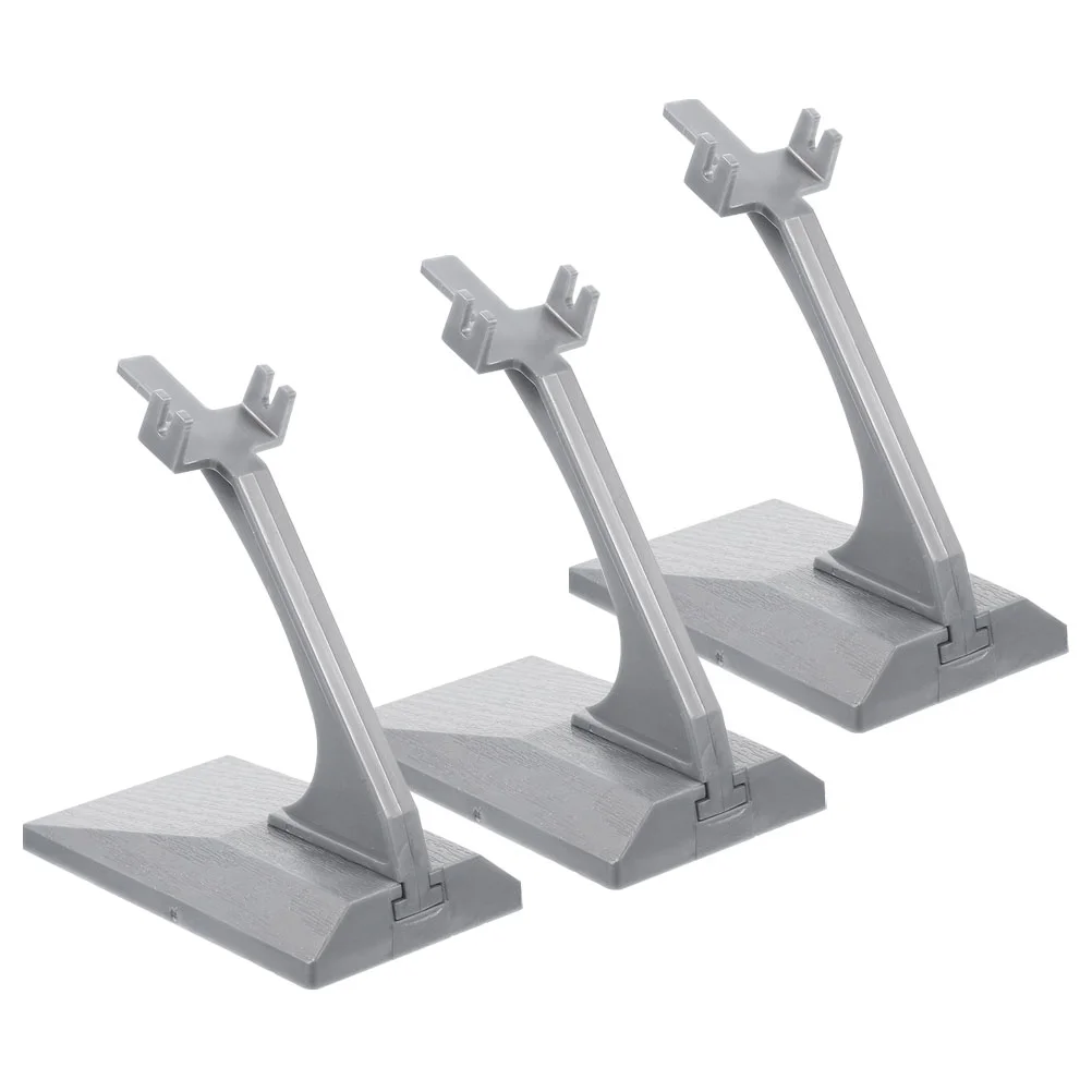 

3 Pcs Aircraft Model Stand Airplane Holder Base Display Ornament Automotive Desktop Storage Decor Puppet