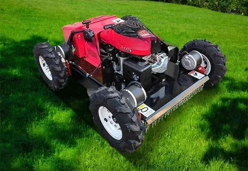 Wireless binding lawnmower  multifunctional remote control weed lawnmower
