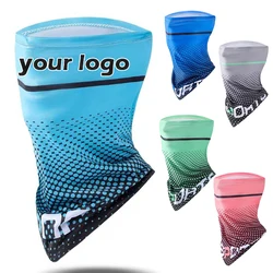 Customized Bicycle Outdoor Cycling Mask Sports Mask Printing Design Logo Sun Protection Mask Fabric Ice Silk