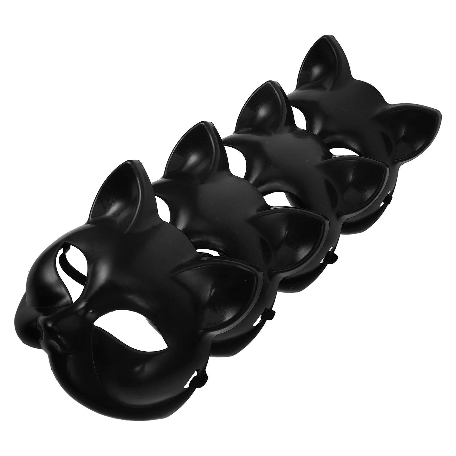 

Cat Mask Plastic Masks Fox Waterproof Halloween Clothing Face Costume Men and Women Child