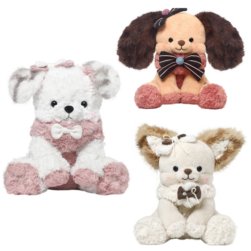 

New Biscuit Puppy Plush Toy Cute Soft Stuffed Animal Lovely Dog Doll for Kids Birthday Gift