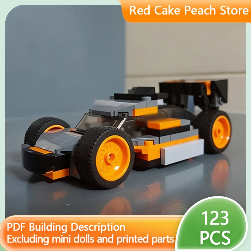 

Speed Racing Car Model MOC Building Bricks Classic Top Tier Sports Car Modular Technology Children Holiday Gifts Assemble Toys
