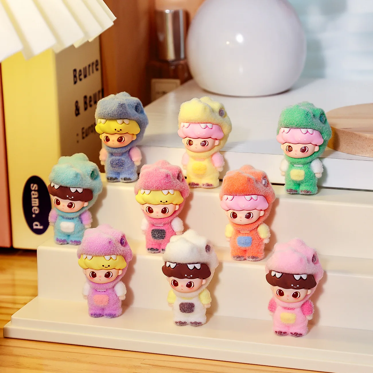 

NEW Baby Three Ornament Mini Figurine Toy Collectible Model Doll Desktop Decoration Fans Birthday Gifts