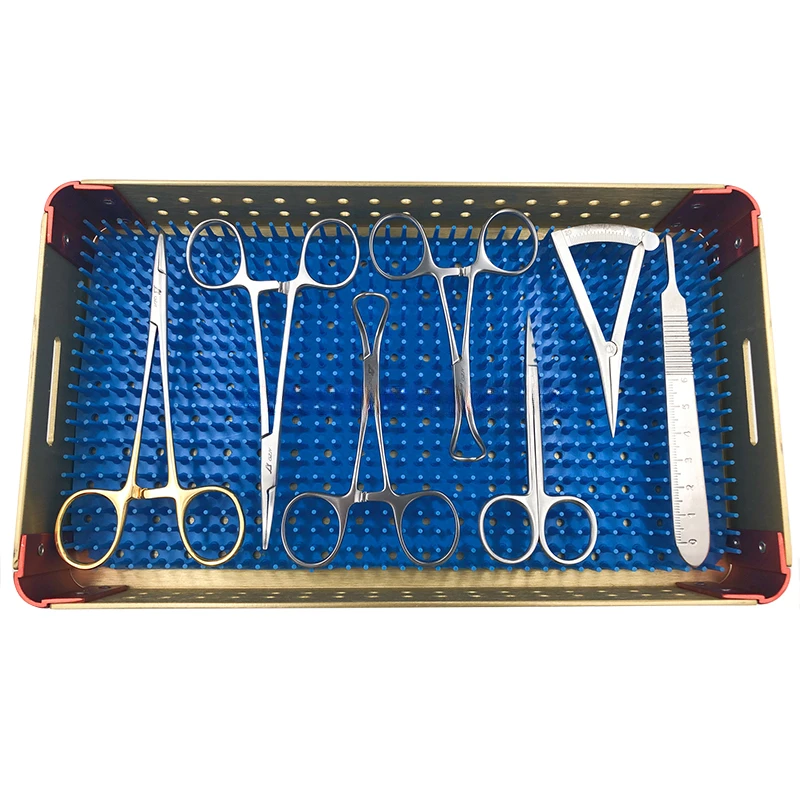 New Ophthalmic Double Eyelid Surgery Instruments Set Kit Blepharoplasty Surgical Instrument Set