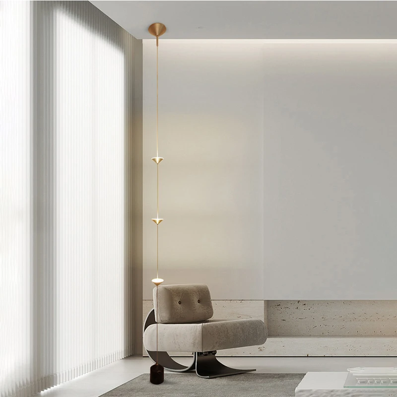 Designer Post-modern Marble Chandelier Interior Decoration Porch Living Room Lamp Minimalist Dining Room LED Ceiling Floor Lamp