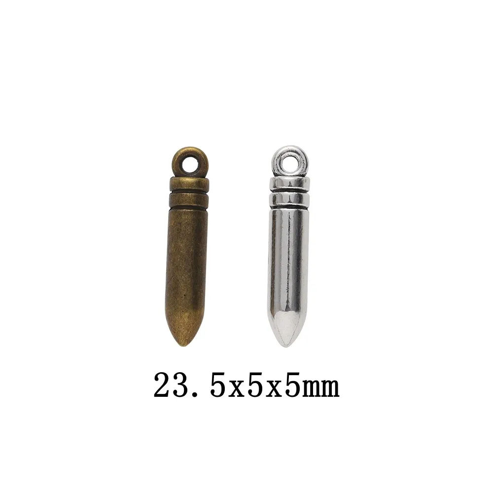 

30pieces (gun) vintage zinc alloy charm metal pendant DIY jewelry discovery making accessories 1711