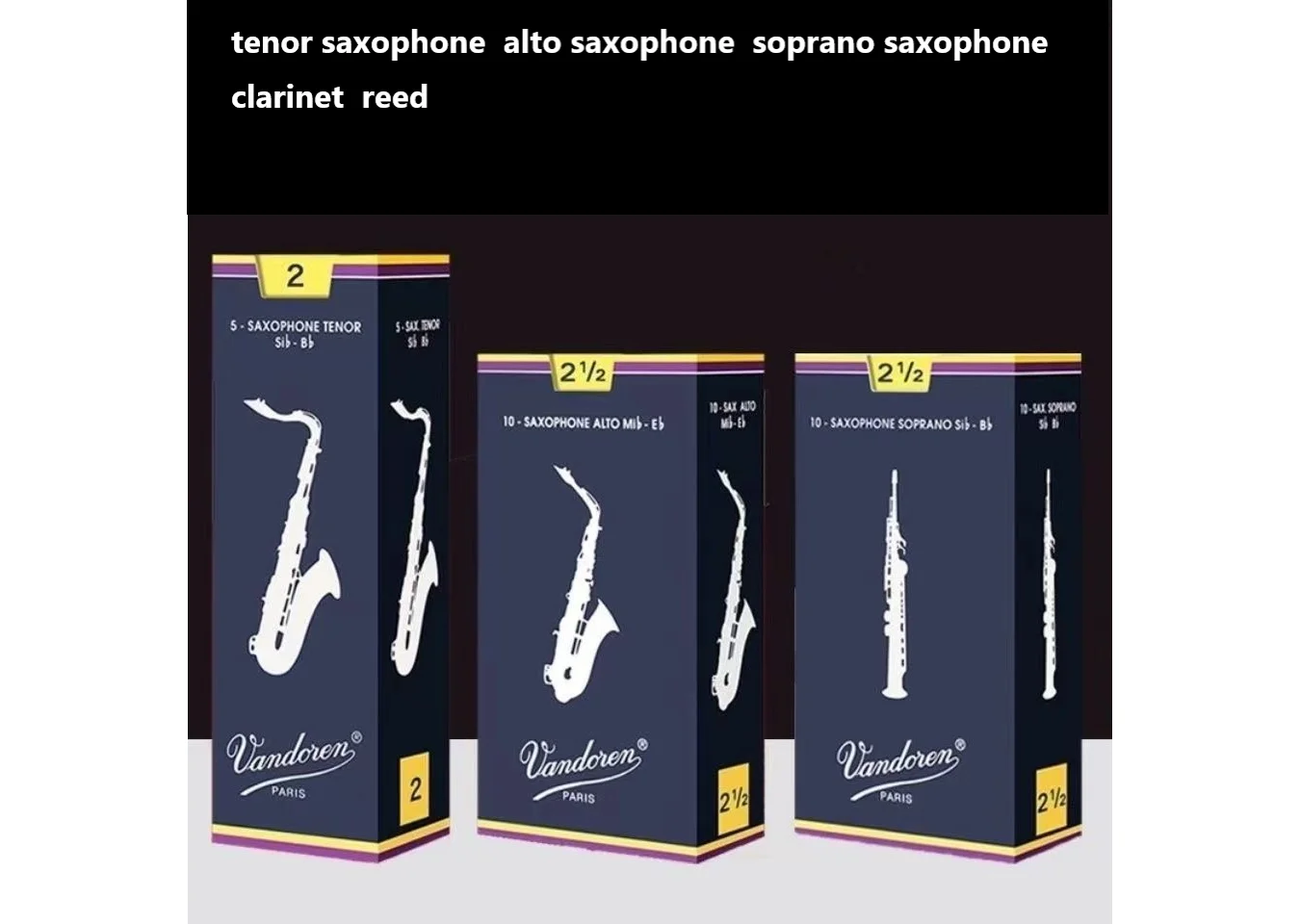 Vandoren  Woodwind Musical Instrument Parts Accessories Reeds Saxophone Reed