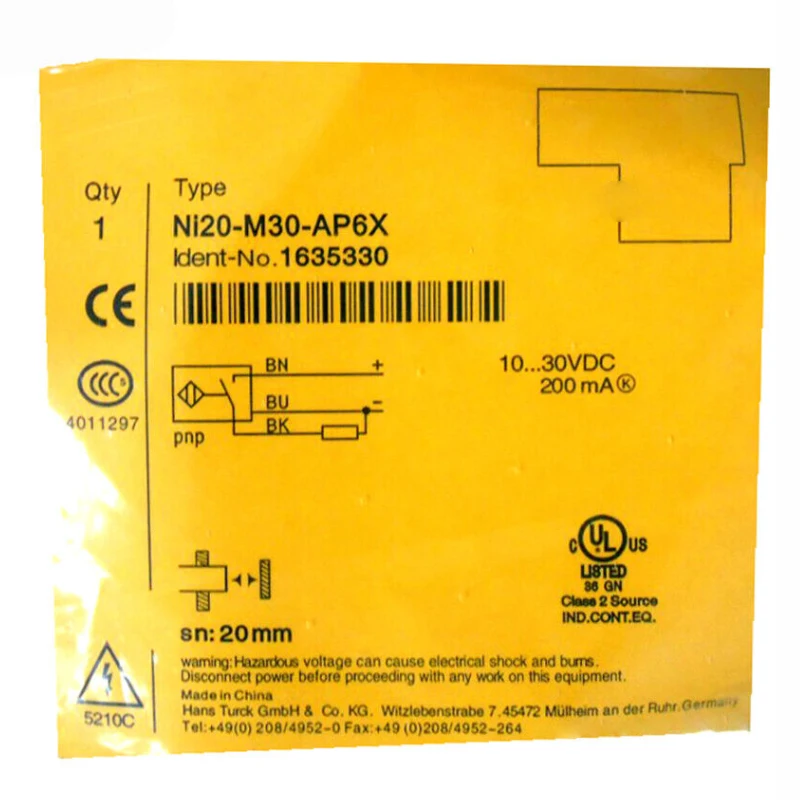 

NI20-M30-AP6X NI20-M30-AN6X NI30-M30-AP6X NI30-M30-AN6X New High-Quality Switch Sensor