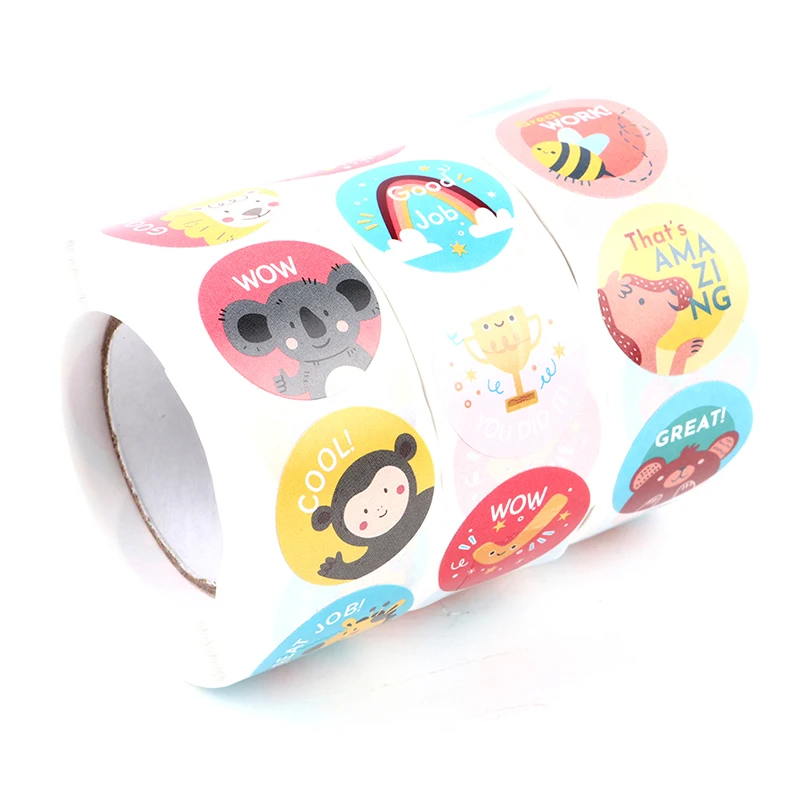 500PCS Reward Stickers For Kids School Supplies Classroom Motivational Sticker