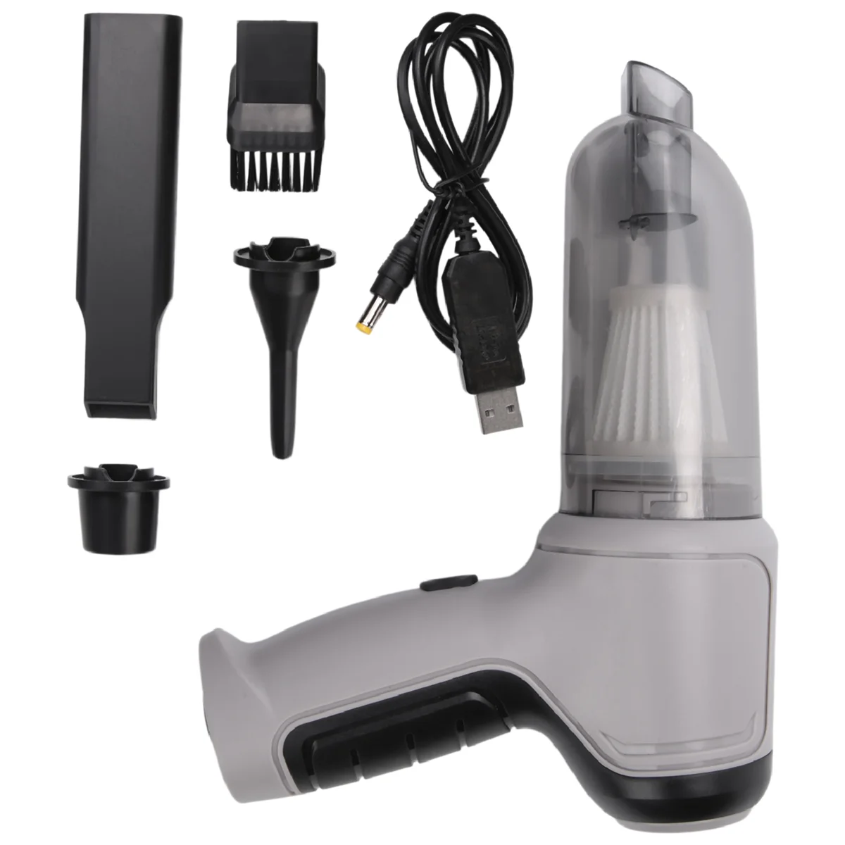 120W Cordless Air Blower Handheld Portable Air Duster Mini 9000Pa Wireless Car Vacuum Cleaner Cyclonic Suction Home A