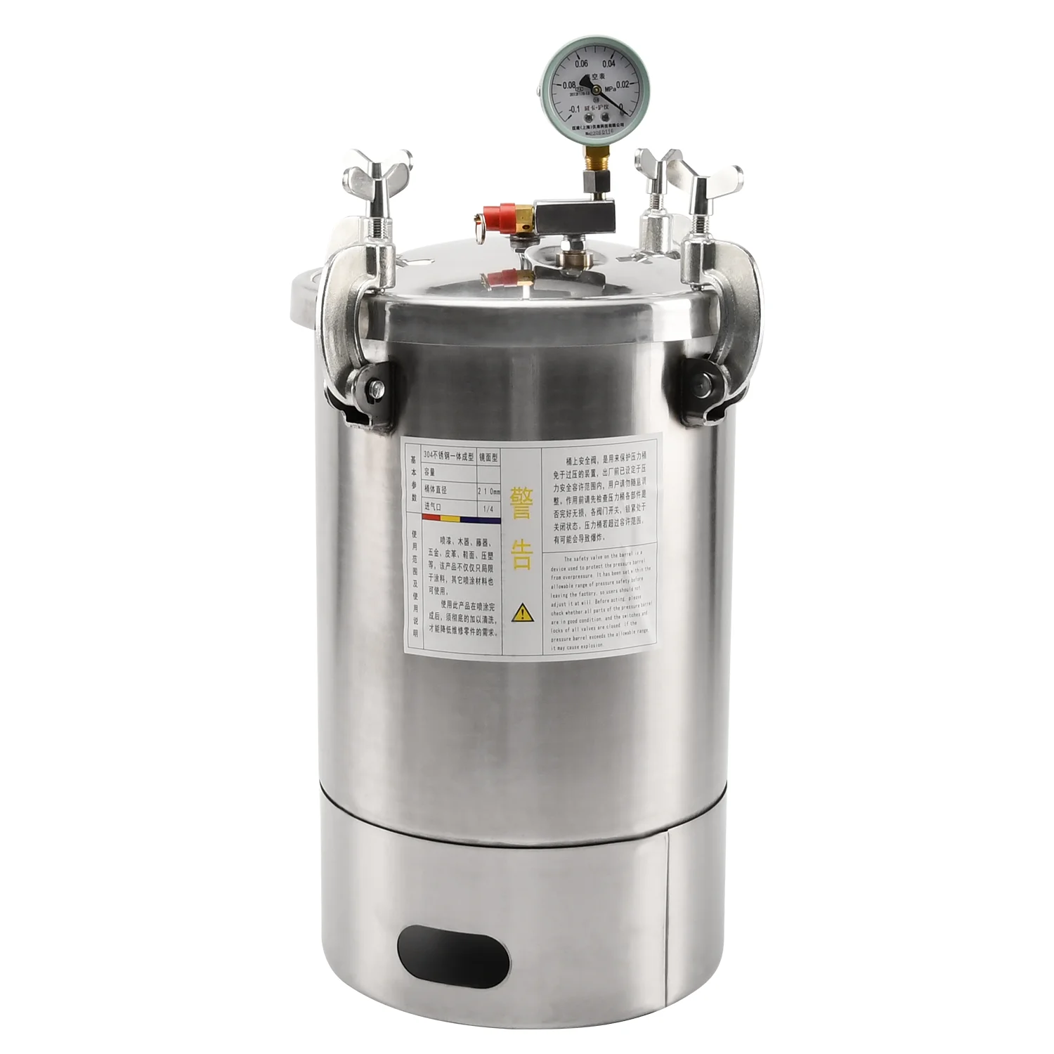 Chemical And Chemical Machinery Drying Vacuum Barrel 15L
