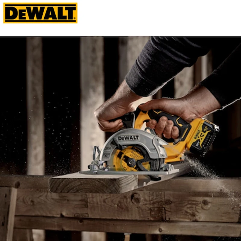 Dewalt DCS512 Электрическая пила 12 В Бесщеточный литий-ионный аккумуляторный режущий циркулярный станок Перезаряжаемый отрезной инструмент для деревообработки