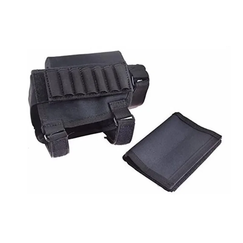 Tactical Gun Cheek Rest Pouch Bullet Holder Outdoor Multi-functional Hunting Bag Magazine Accessories