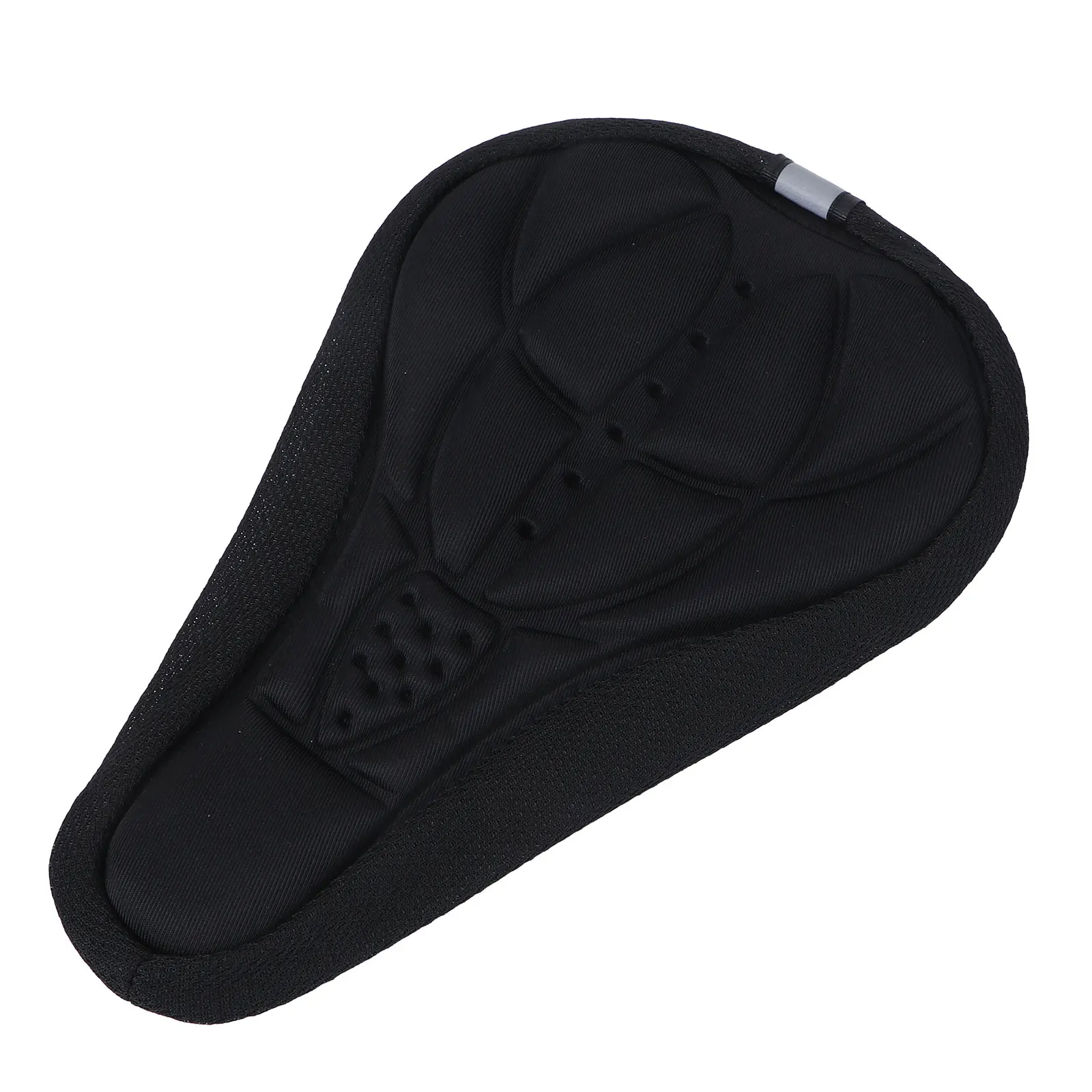 

Universal Fit 3D Gel Bike Saddle Pad Seat Cover Cushion Breathable Groove Anti Slip Adjustable Drawstring Mountain Folding Road