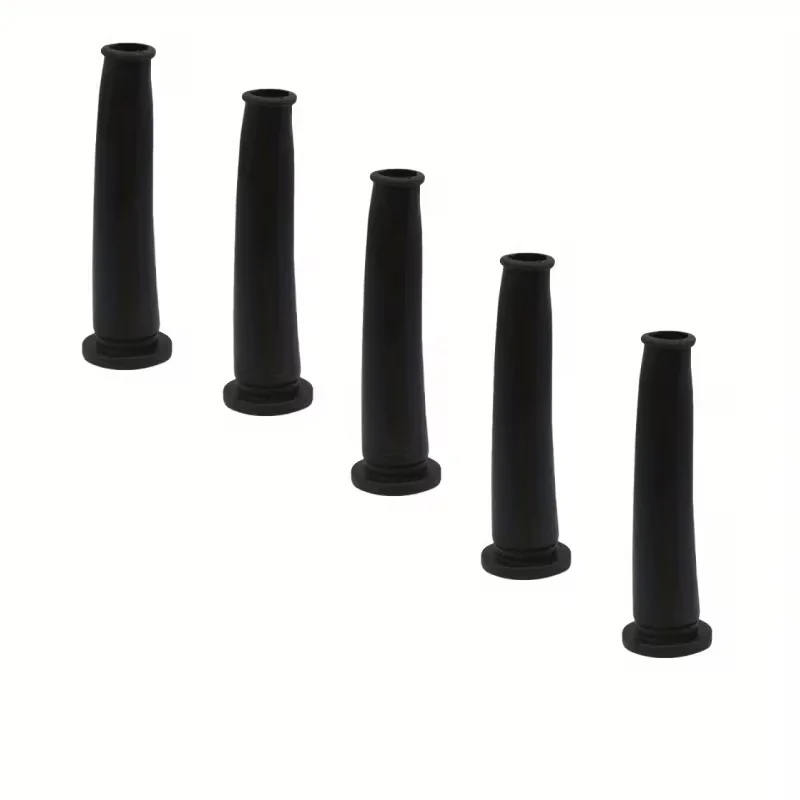 5pcs Rubber Hose Hand Drill Cable Protection Sleeve, Suitable for Power Tools, Electricians, High Temperature Resistance