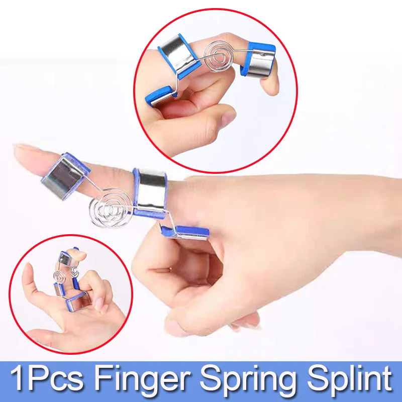 1Pcs Adjustable Finger Fixed Splint Trainer-Medical Finger Splint Corrector Support-Rehabilitation Exercise Support Health Care