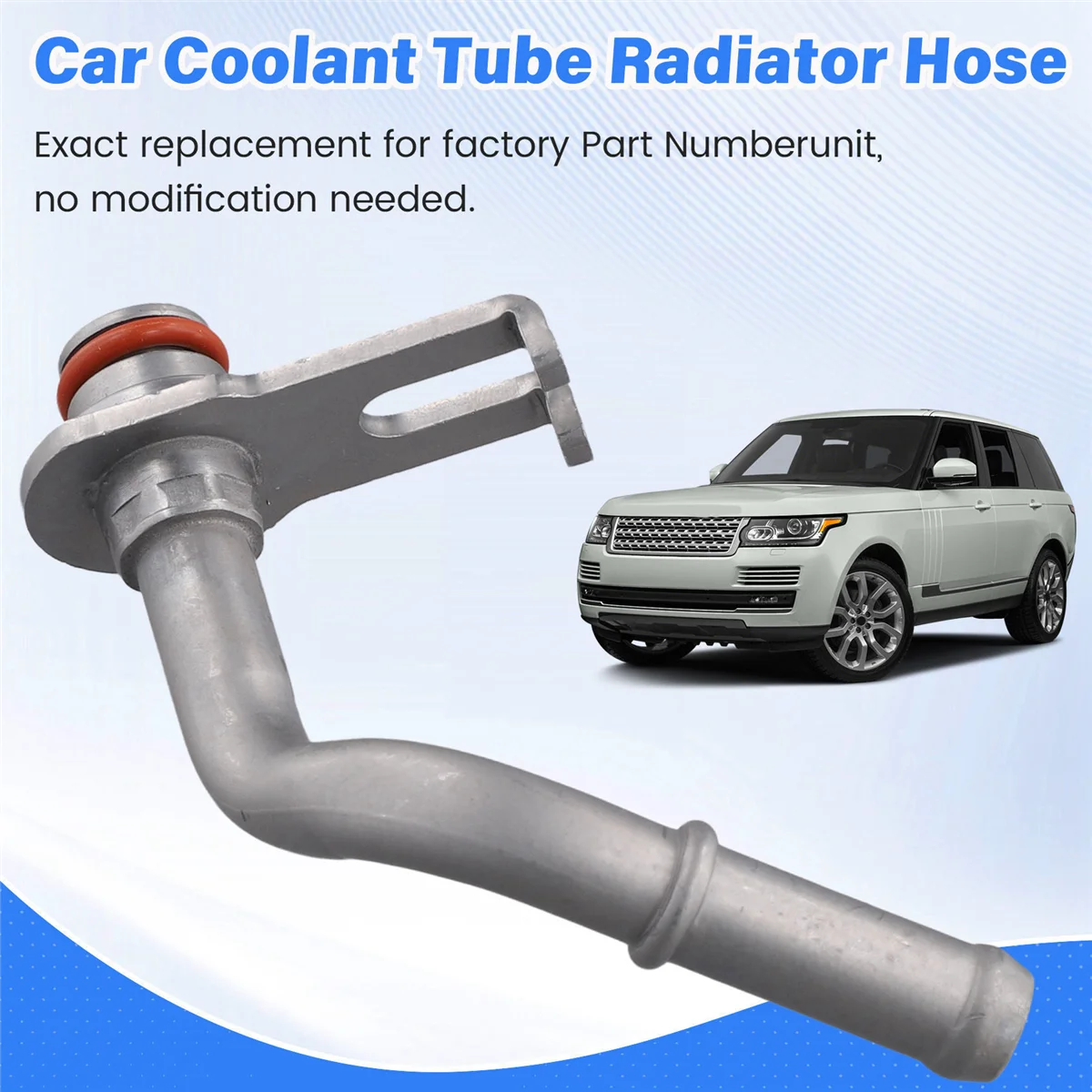 LR121417 Turbo Charger Inlet Pipe Tube AJ814172 for Range Rover/Range Rover Sport/Discovery Petrol Return Water Pipe
