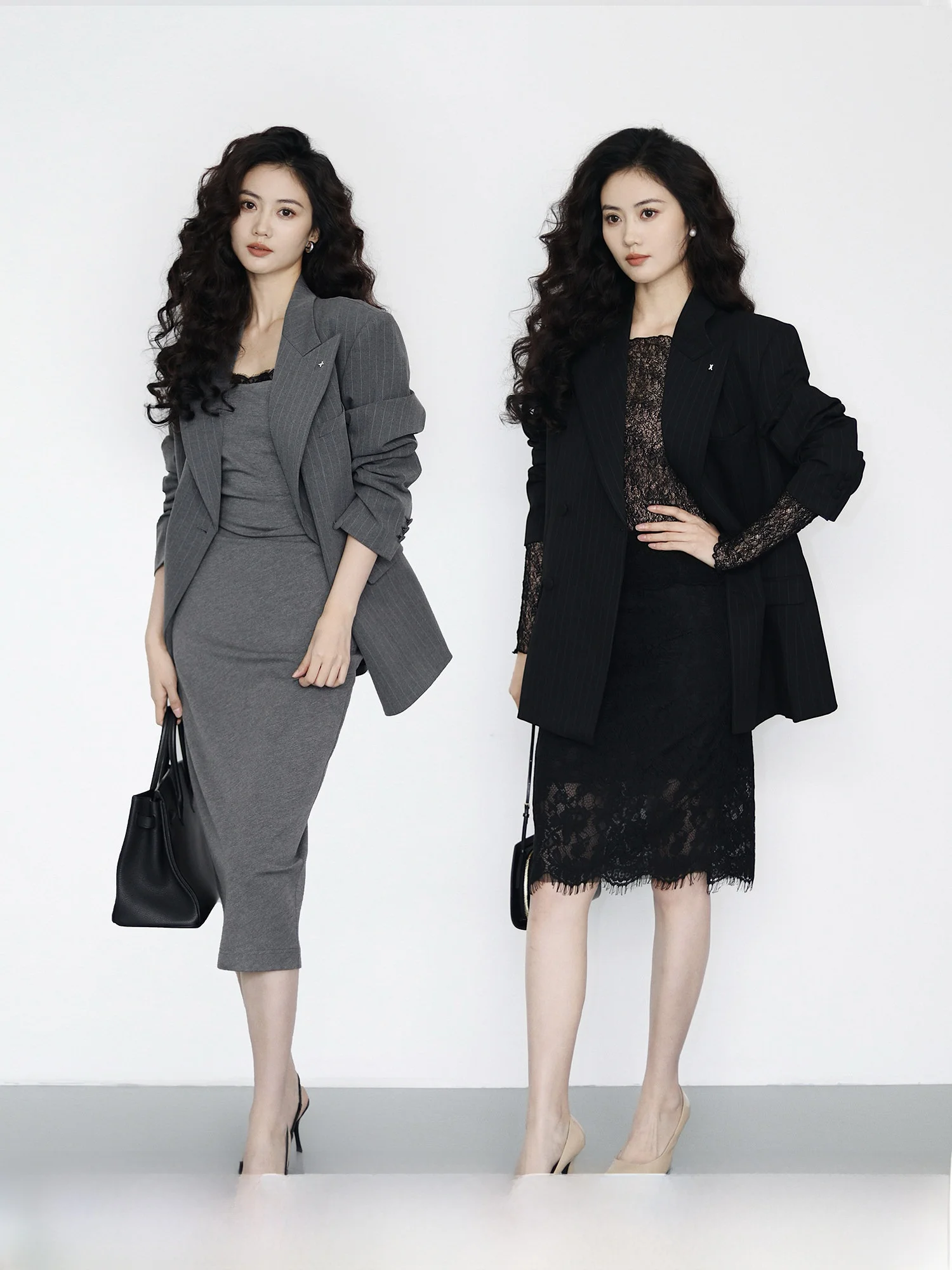 

Женский офисный повседневный полосатый пиджак Taiyang, весна 2025, новинка, с длинным рукавом, удобный для поездок на работу