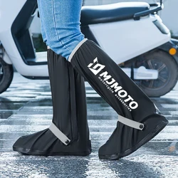 Waterproof Anti-Slip Men's Rainproof Shoe Cover Water Shoes Women Thick Wear-Resistant High-Top Rain Boots