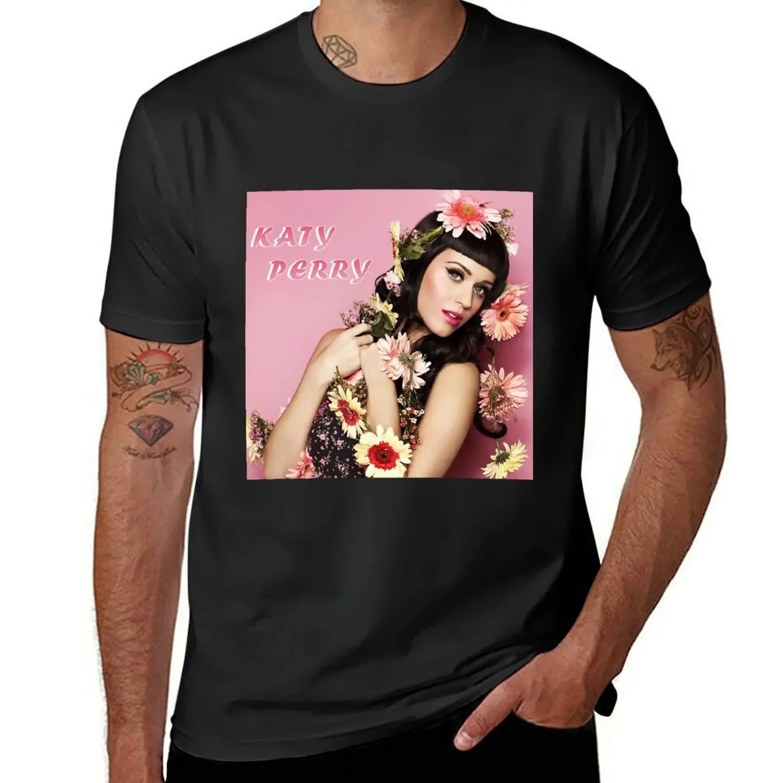 Perry Katy Flowers T-Shirt new edition Louboutins outfits for men