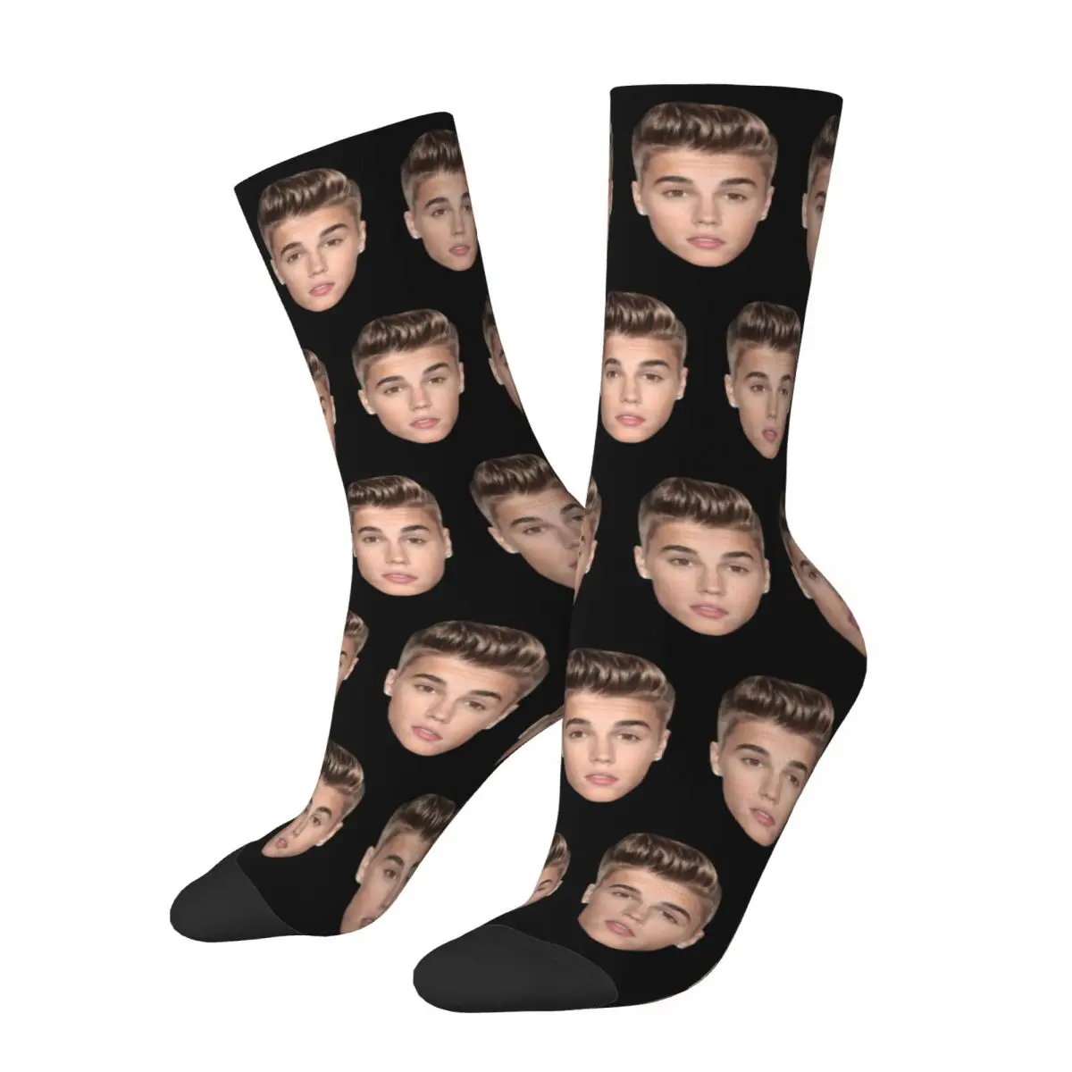 Justined Biebered Socks Men's Women's Casual Socks High Quality Spring Summer Autumn Winter Middle Tube Socks Gift