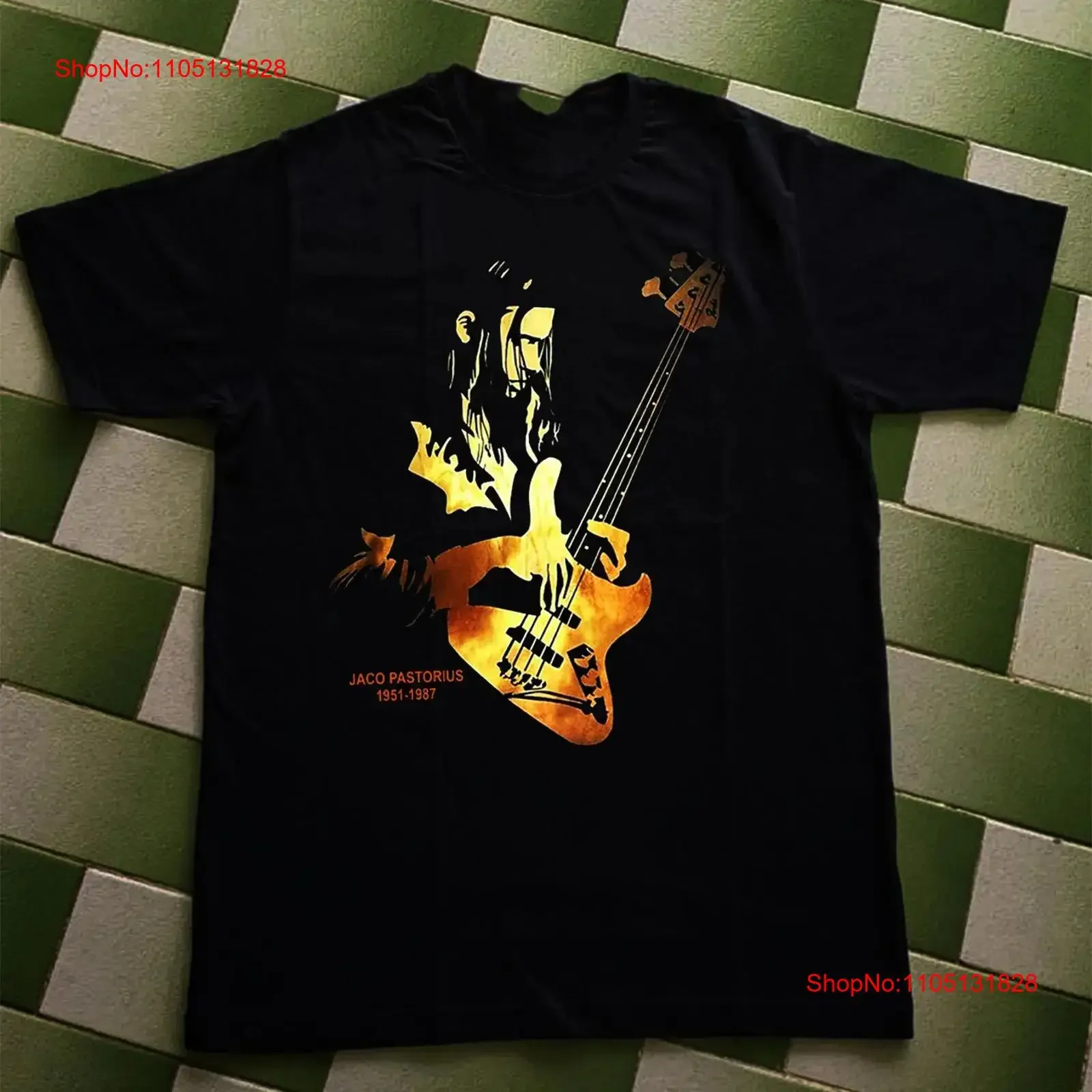Jaco Pastorius Jazz Musician Guitarist T shirt All Size S 5XL BO1466 vintage Washed homme Stretched Slightly Soft Stylish