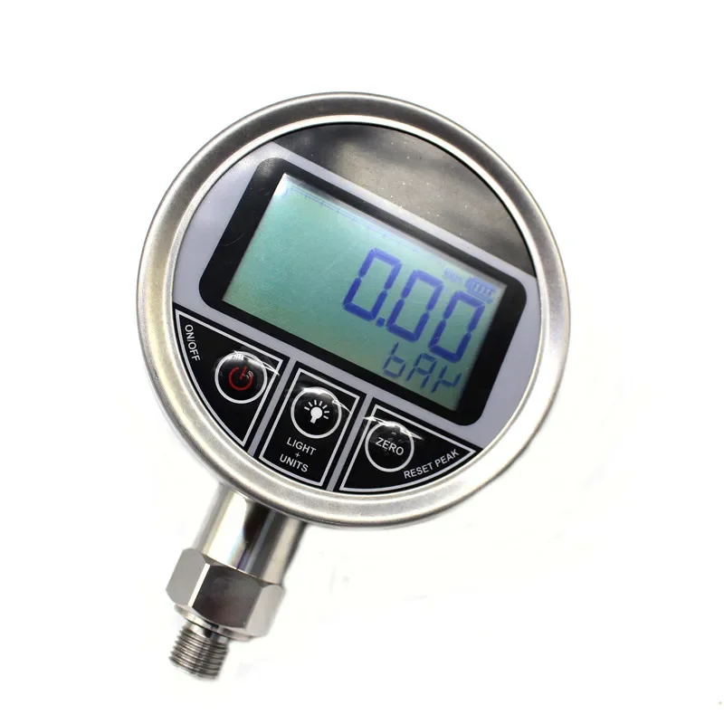 Best price gas and liquid, water supply industries digital pressure gauge with data logger