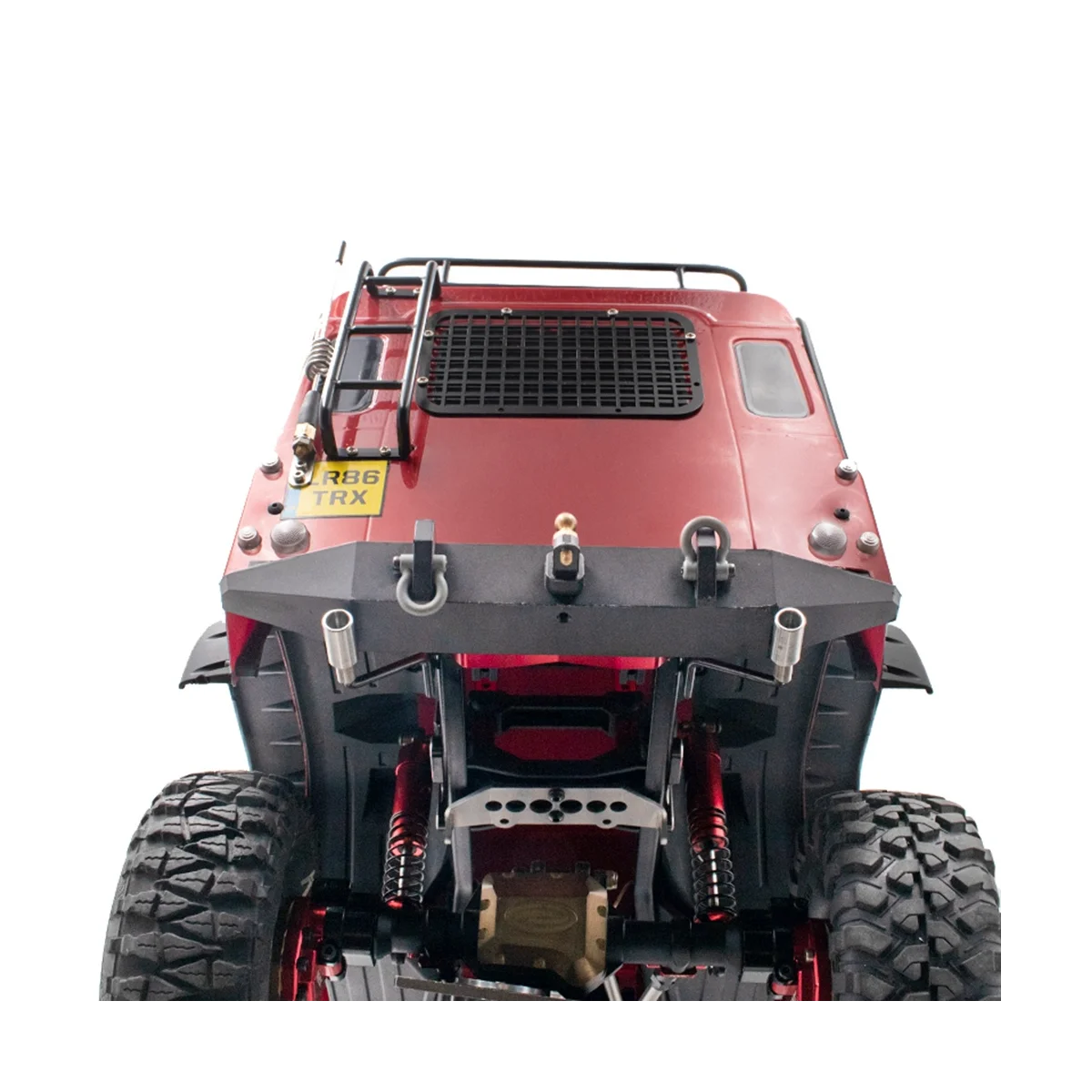 Sfiato del Gas del tubo di scarico di simulazione del metallo per Traxxas Trx4