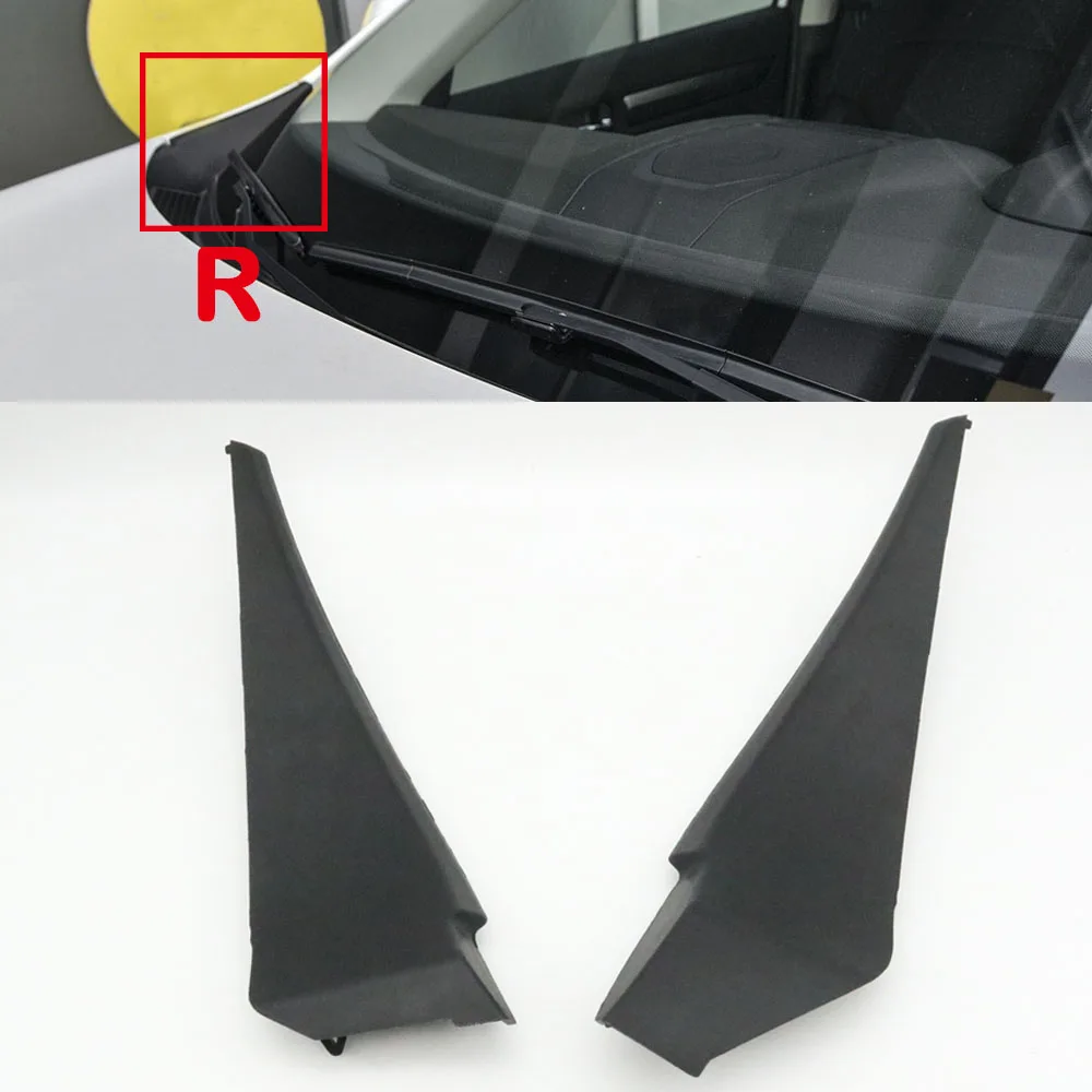 

LHD For Renault Koleos II HC 2017-2023 Car Front Windshield Wiper Side Cowl Cover Rain Drain Panel Water Deflector Plate