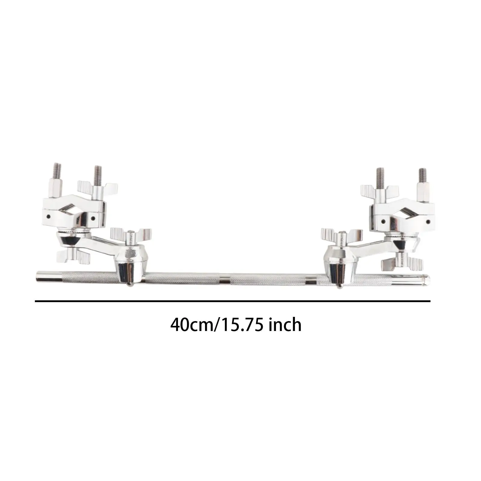 Drum Set Holder Clamp Mounting Bracket Double Drum Clamp Metal Percussion Tool for Cymbal Attachment