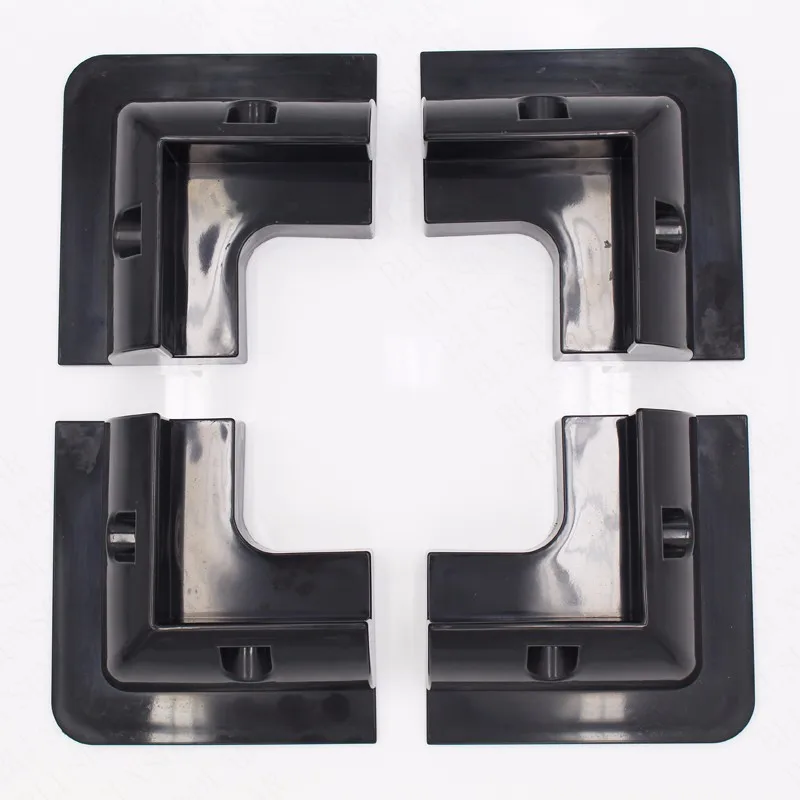 ABS Solar Panel Mounting Bracket Kits Cable Entry Gand Ideal for Caravan Motorhome RV Boat Vehicle Roof Mount