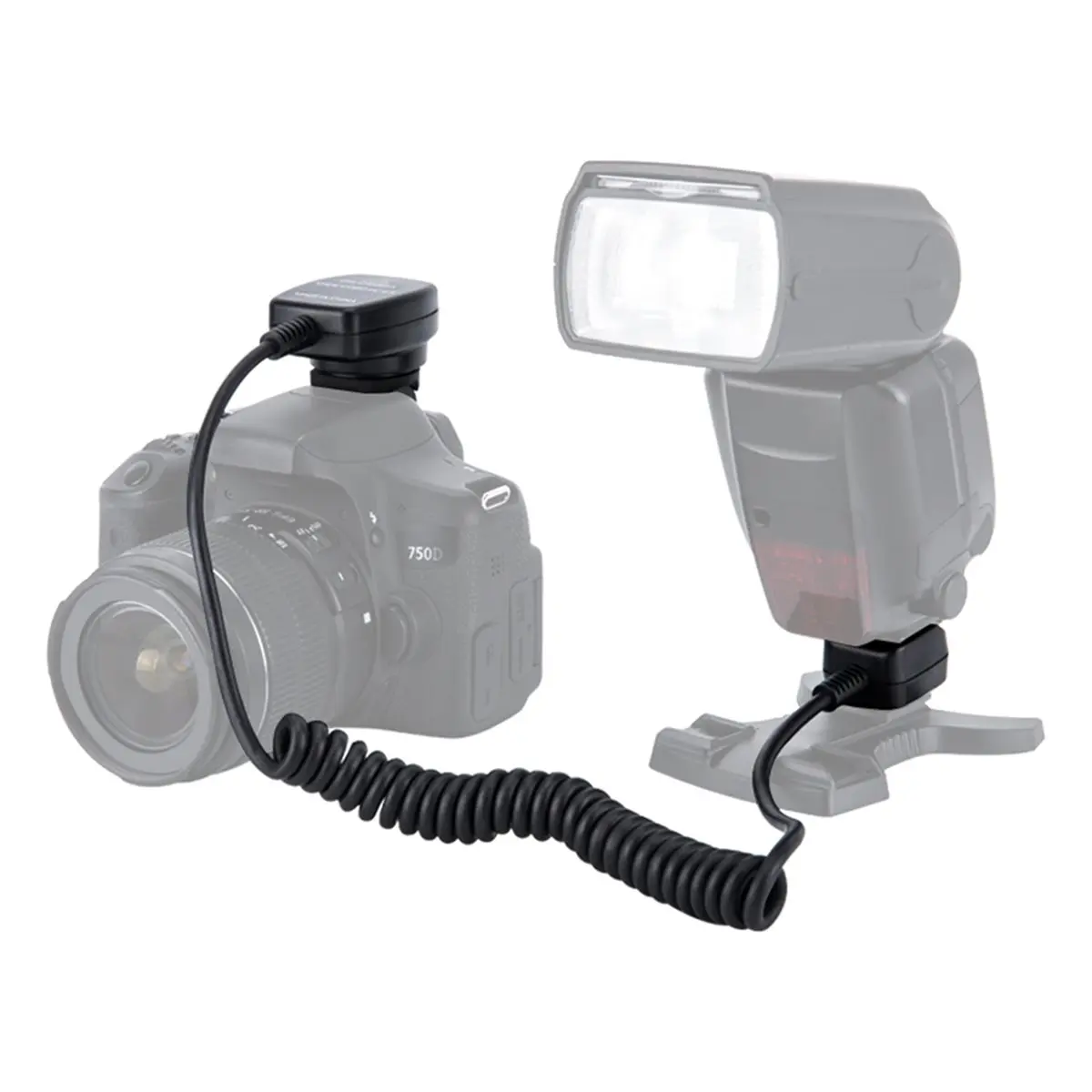 

AT33 FC-E3 Camera Flash Hot Shoe Cord for Canon 600EX-RT,430EX, 270EX, MR-14EX II, MT-24EX, 320EX, 90EX,Replaces Canon OC-E3