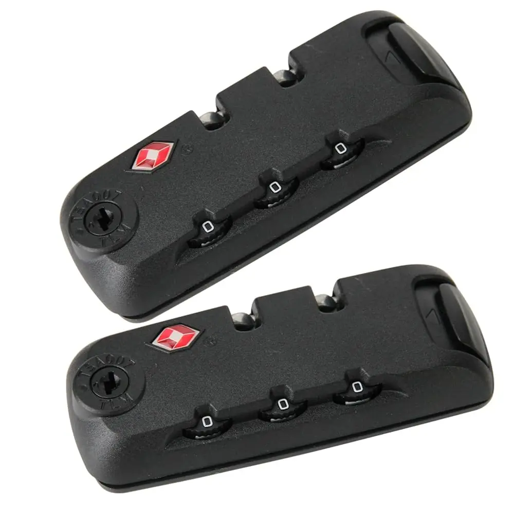 

2-Pack TSA Locks for Luggage, Luggage Locks TSA Approved, Small Travel Combination Lock for Luggage Bag Backpack Baggage Suit