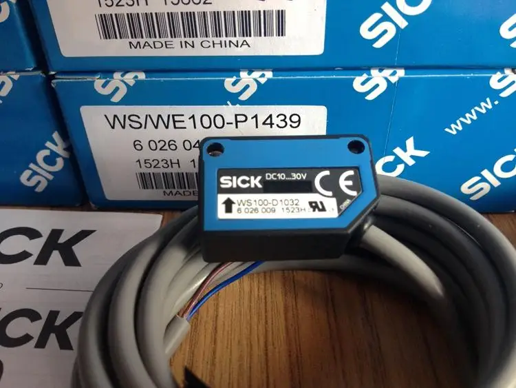 

Новый фотоэлектрический датчик Sick WS-WE100-P1439 WE100-P1432 / WS100-D1032