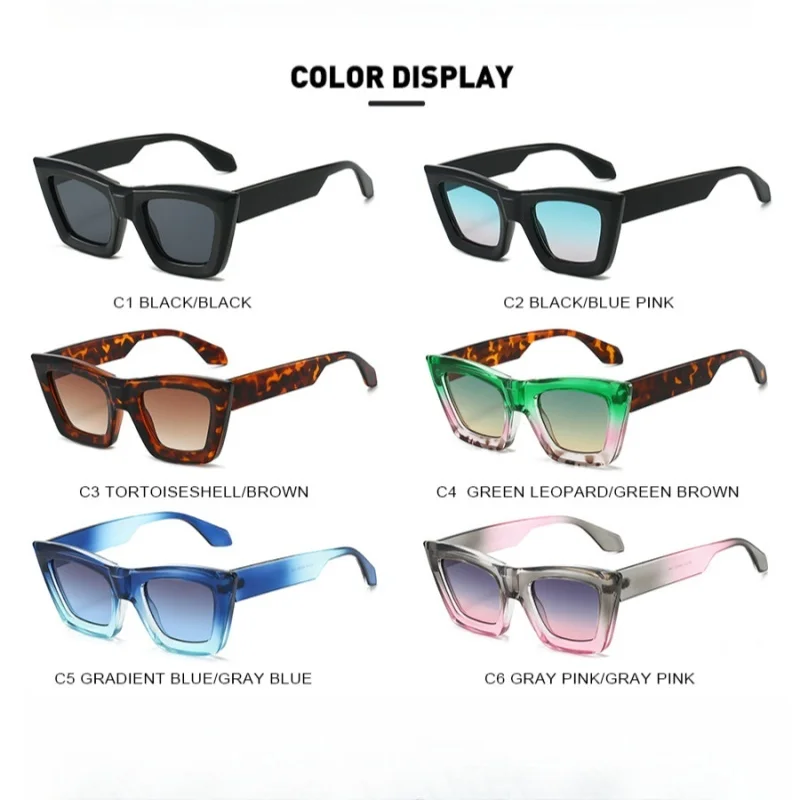 

DIEDIESEE женские солнцезащитные очки «кошачий глаз» в большой оправе, новые модные универсальные солнцезащитные очки, солнцезащитные очки и защита от ультрафиолета 5510