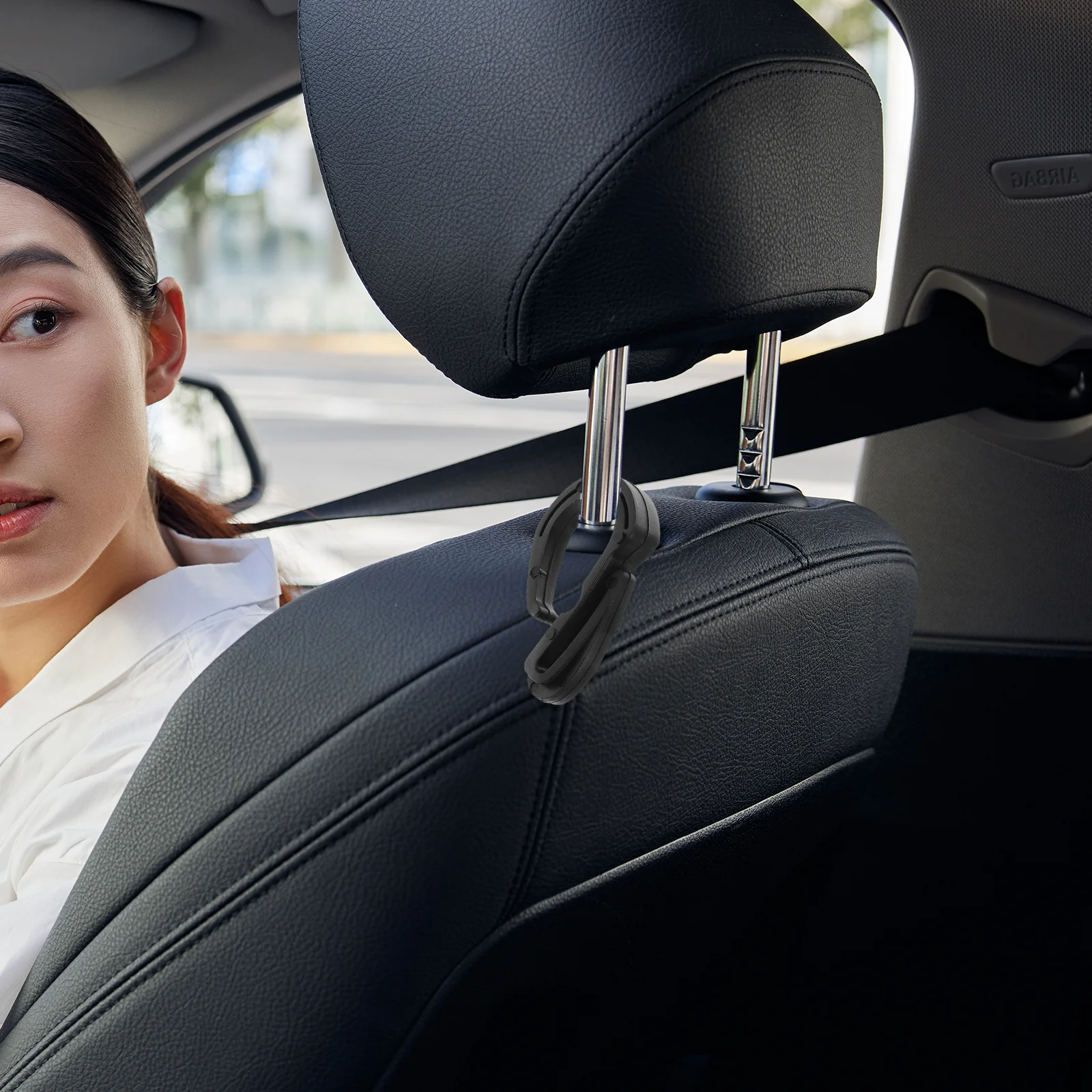 

10pcs Car Seat Luggage Hooks Multi-Functional Durable Bag Purse Headrest Trunk Storage Hook Vehicle Accessories Car
