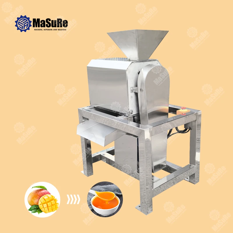 

500KG/H Mango Peach Tomato Pulper Seed Remover Beater Extractor Finisher Machine