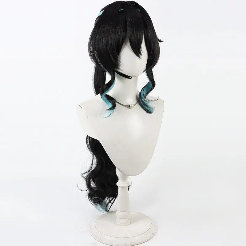 Anime Honkai: Star Rail Ruan Mei Cosplay Wig Halloween Carnival Party Props Synthetic Hair Heat Resistant Fiber + Wig Cap