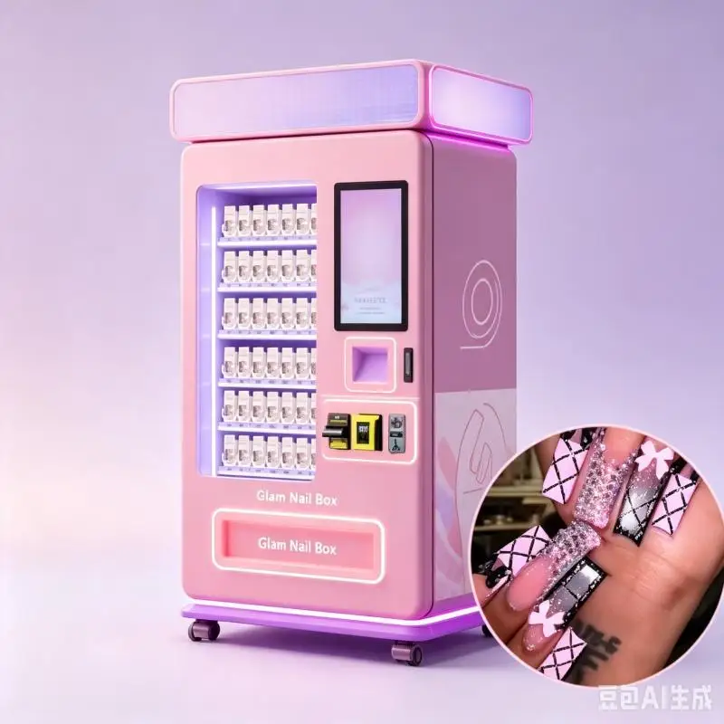 Customized Makeup Vending Machine Beauty Products Dispenser Intelligent Touch Screen Commercial Retail Kiosk Solution