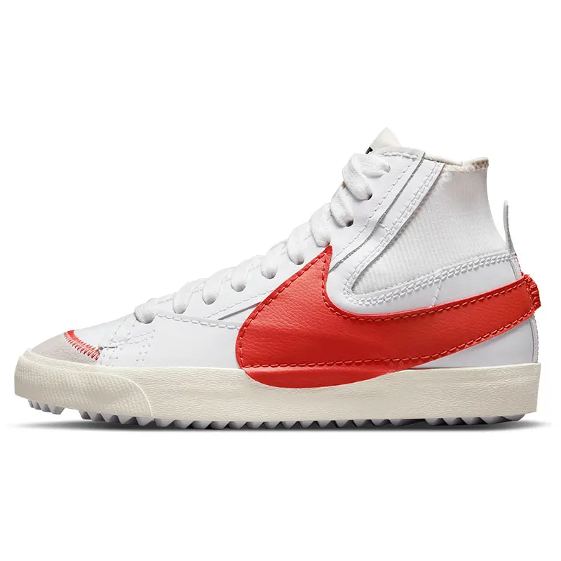 Oryginalne męskie buty sportowe Nike New Season, wysokie, typu blazer, casualowe, model DH7690