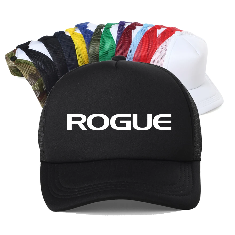 

Rogue Fitness Brand Summer Golf Dad Hat Cool Mesh Breathable Trucker Caps Man Fashion Baseball Cap Casquette Gorras