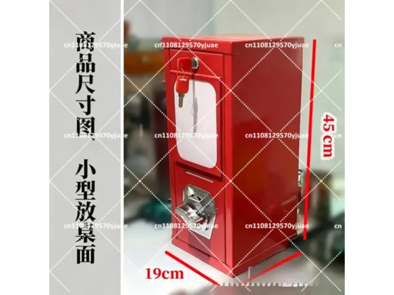 Mini Arcade Slot Machine Notes Set with Currency Cardboard Tattoo Sticker Vending Machine Toy