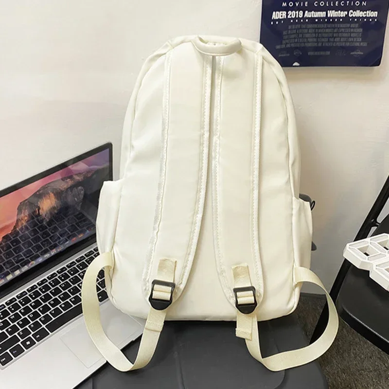 Mochila escolar Coreana de gran capacidad para mujer, bolso para computadora, mochila escolar para mujer