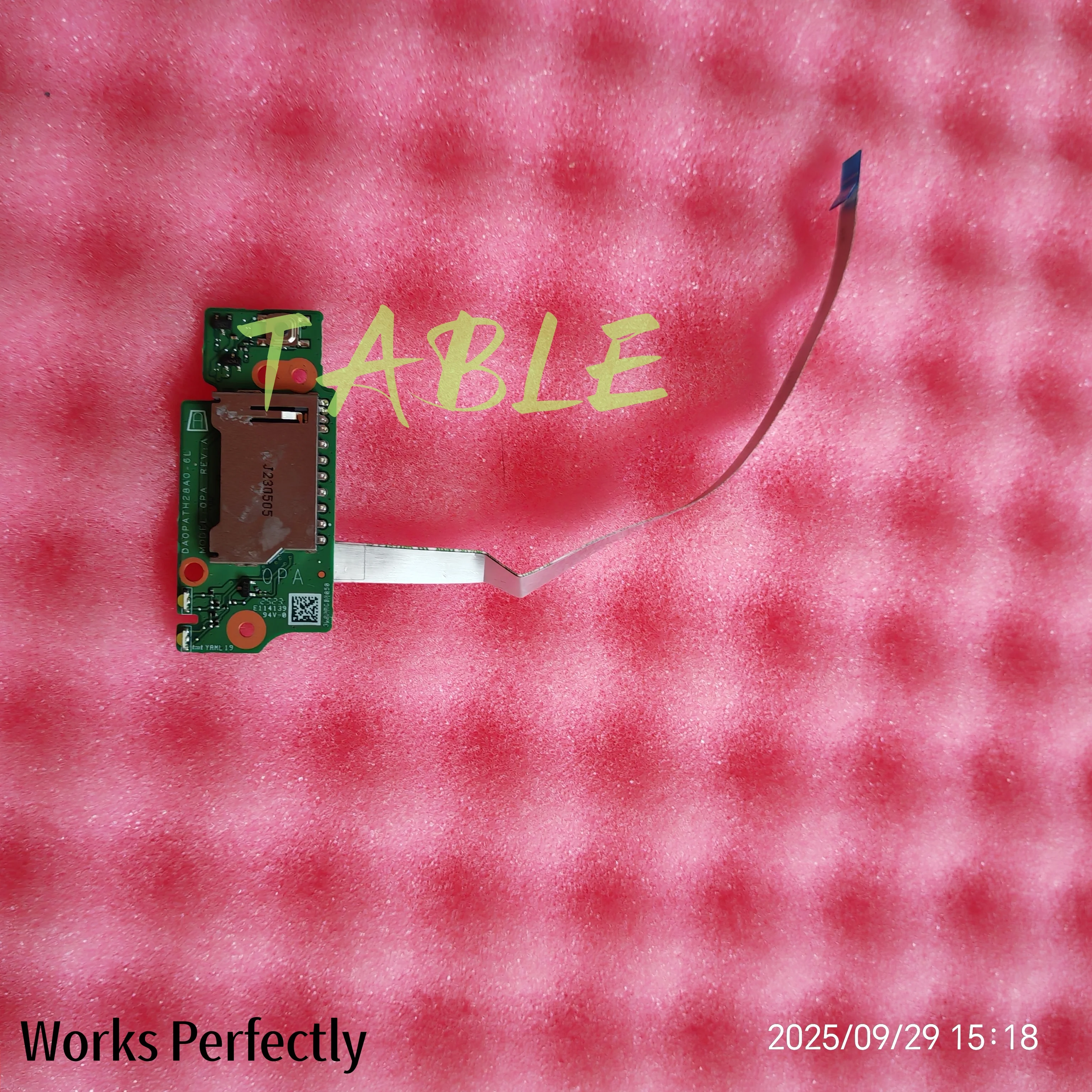 For HP 14-DQ 14-FQ 14S-DR Switch Board TPN-Q221 DA0PATH28A0 view 2