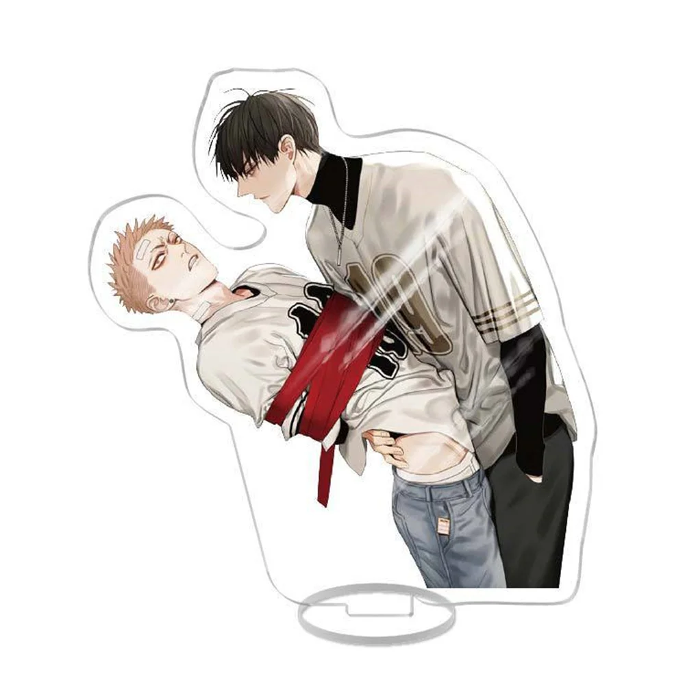 Game Anime 19 Days Acrylic Figure Stand Model Toys Old Xian Hetian Jian Yi Character Desk Decoration 15CM Cosplay Fans Gift